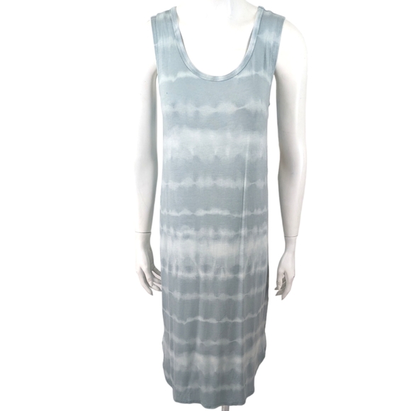 Alfani Sleeveless Chemise Nightgown Dress NEW Coverup Womens Small Green Tie Dye - Picture 2 of 11